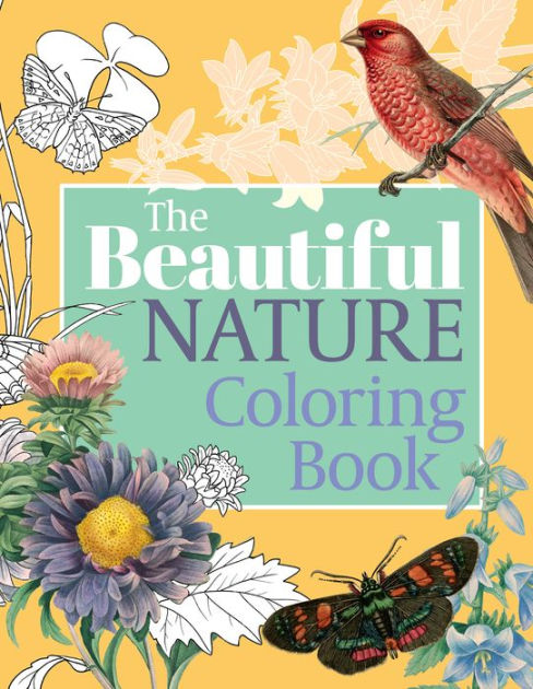 The Beautiful Nature Coloring Book by Arcturus Publishing
